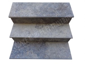 Travertin Silver Marche Escalier 100 cm