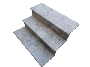 Travertin Silver Marche Escalier 120 cm