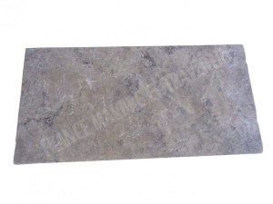 Travertin Silver Margelle de Piscine Bord Droit 30,5x61 cm