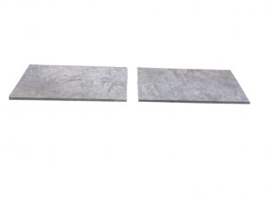 Travertin Silver Margelle de Piscine Droit 30,5x61 cm