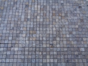 Travertin Silver Mosaïque 2,3x2,3 cm