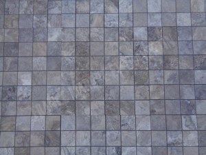 Travertin Silver Mosaique 4,8x4,8 cm