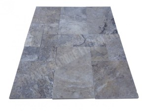 Travertin Silver Opus Romain