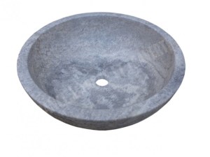 Travertin Gris Silver Vasque Modèle Bol 1er choix