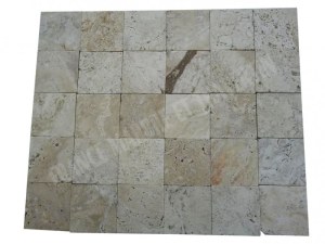 Travertin Ivoire 10x10 cm