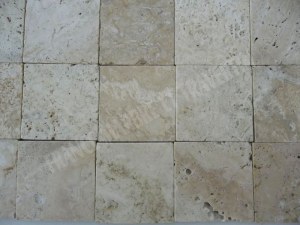 Travertin Ivoire 10x10 cm