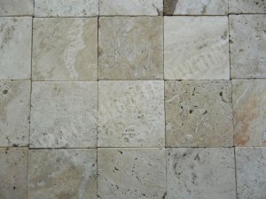 Travertin Ivoire 10x10 cm