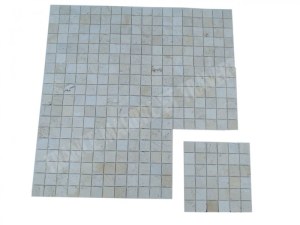 Travertin Ivoire Mosaique 4,8x4,8 cm
