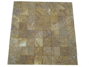 Travertin Jaune 10x10 cm