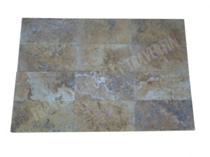 Carrelage travertin jaune 20x40x1.2cm 1er choix