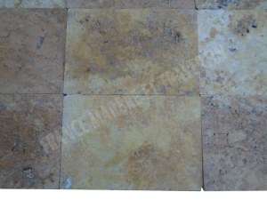 Travertin Jaune 40x60x1,2 cm