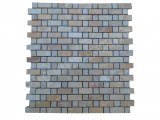 Travertin Jaune - Beige Mosaïque Modèle Bordeaux 1