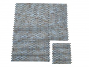 Travertin Jaune - Beige Mosaïque Modèle Bordeaux 1