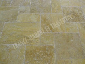 Travertin Jaune Big Opus Romain