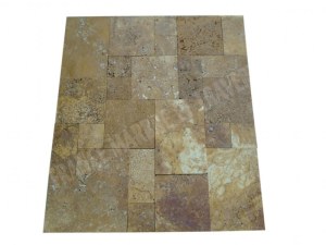 Travertin Jaune Mini Opus Romain