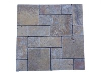 Travertin Jaune Mosaïque Modéle 3 Format