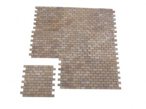 Travertin Jaune Mosaïque 2,3x4,8 cm