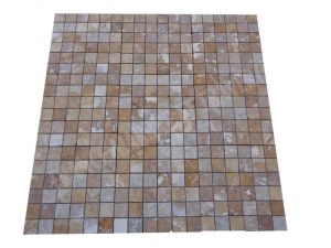 Travertin Jaune Mosaïque 4,8x4,8 cm