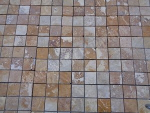 Travertin Jaune Mosaïque 4,8x4,8 cm