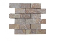 Travertin Jaune Mosaïque 4,8x10 cm