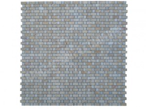 Travertin Jaune - Silver Mosaïque Modèle Bordeaux 2