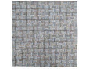 Travertin Jaune - Silver Mosaïque Modèle Lyon