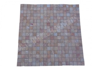 Travertin Jaune Valencia Mosaique 4,8x4,8 cm