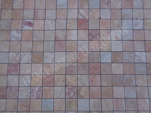 Travertin Jaune Valencia Mosaique 4,8x4,8 cm