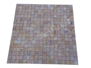 Travertin Jaune Valencia Mosaique 4,8x4,8 cm