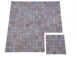 Travertin Jaune Valencia Mosaique 4,8x4,8 cm