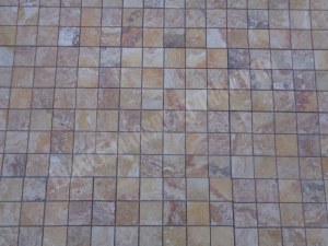 Travertin Jaune Valencia Mosaique 4,8x4,8 cm