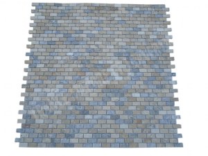 Travertin Multicolore Mosaïque 2,3x4,8 cm