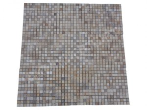 Travertin Multicolore Mosaïque 2,3x2,3 cm