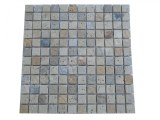 Travertin Multicolore Mosaïque 2,3x2,3 cm