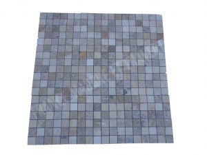 Travertin Multicolore Mosaïque 4,8x4,8 cm