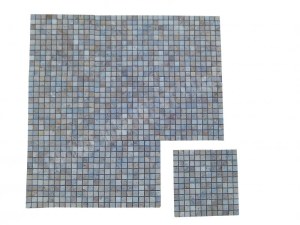 Travertin Multicolore Mosaïque 2,3x2,3 cm