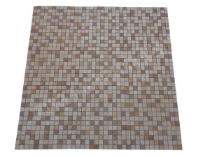 Travertin Multicolore Mosaique 2,3x2,3 cm