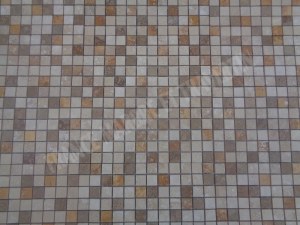 Travertin Multicolore Mosaique 2,3x2,3 cm