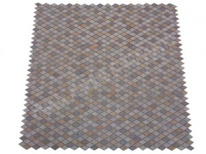 Travertin Multicolore Mosaique Modèle Petit Losange