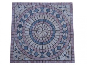 Travertin Multicolore Rosace 61x61 cm Épaisseur : 1 cm Qualité : 1’er Choix Finition ...