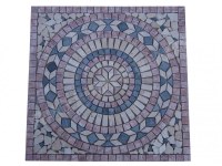 Travertin Multicolore Rosace 61x61 cm Épaisseur : 1 cm Qualité : 1’er Choix Finition ...