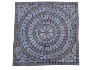 Travertin Beige - Noce Rosace 61x61 cm Épaisseur : 1 cm Qualité : 1’er Choix Finition ...