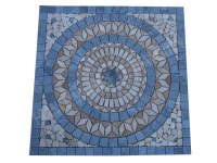 Travertin Multicolore Rosace 80x80 cm Épaisseur : 1 cm Qualité : 1’er Choix Finition ...