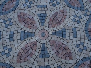 Travertin Multicolore Rosace 91x91 cm Épaisseur : 1 cm Qualité : 1’er Choix Finition ...