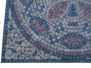 Travertin Multicolore Rosace 91x91 cm Épaisseur : 1 cm Qualité : 1’er Choix Finition ...