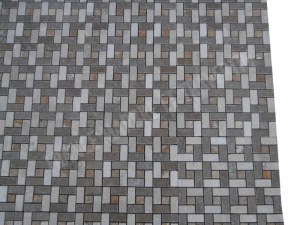 Travertin Multicolore Mosaïque Modèle Target