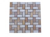 Travertin Multicolore Mosaïque Modèle Target