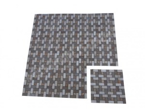 Travertin Multicolore Mosaïque Modèle Target