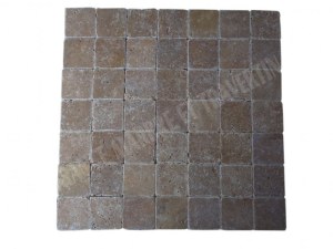 Travertin Noce 10x10 cm