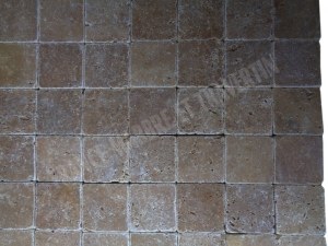 Travertin Noce 10x10 cm